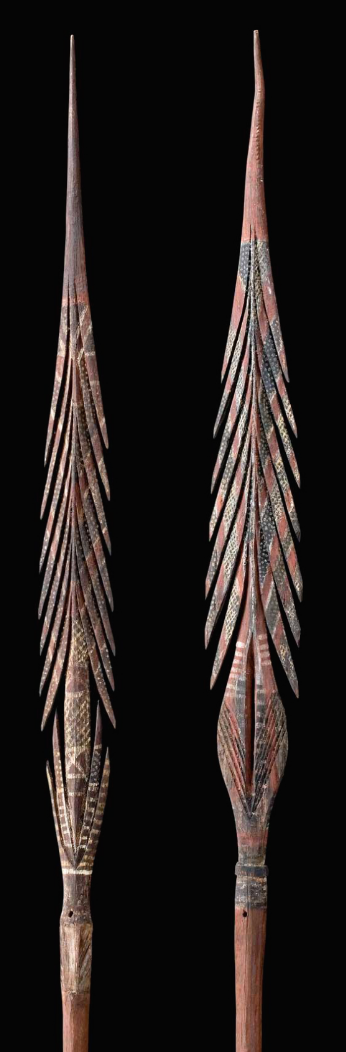 coppia-di-lance-armi-aborigene-blog-d'arte